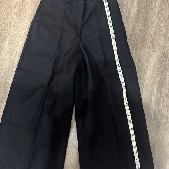 COS WIDE-LEG PANTS BLACK size 6 - Picture 9 of 15